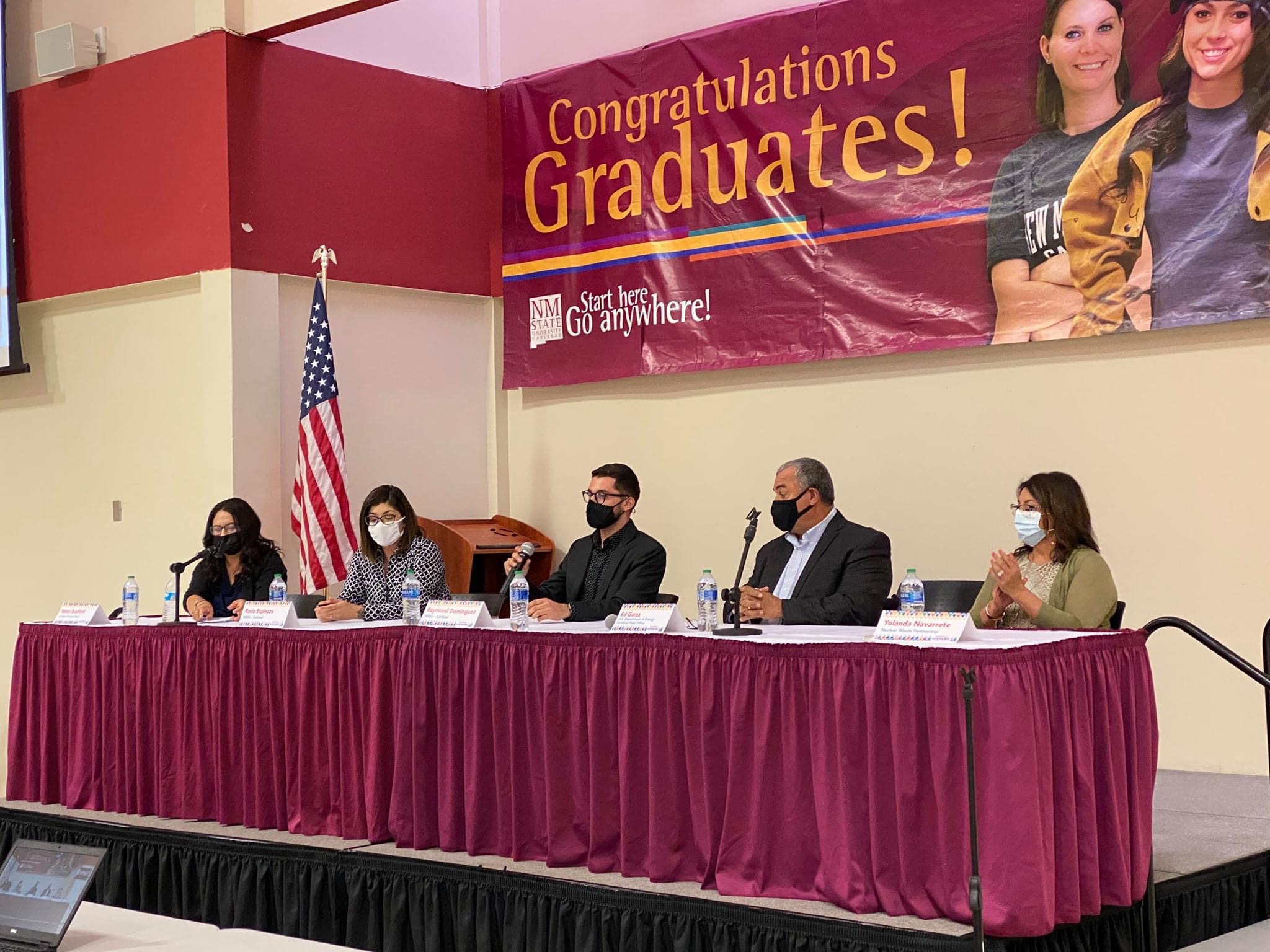 Speakers at Hispanic Heritage event