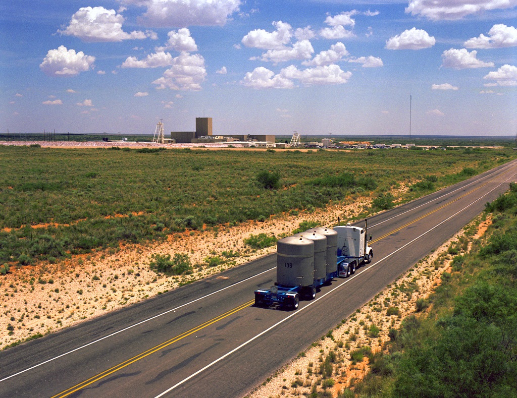 WIPP Semi Truck on the road